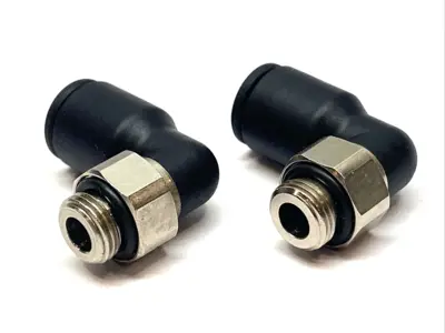 Used Legris Push-Fit Elbow Fitting 90 Degrees 8-5/16 LOT OF 2 Parts (Hydraulics and Pneumatics) Michigan US | Maverick Industrial Sales #1391282