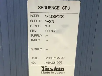 USED YUSHIN AMERICA F3SP28-3N