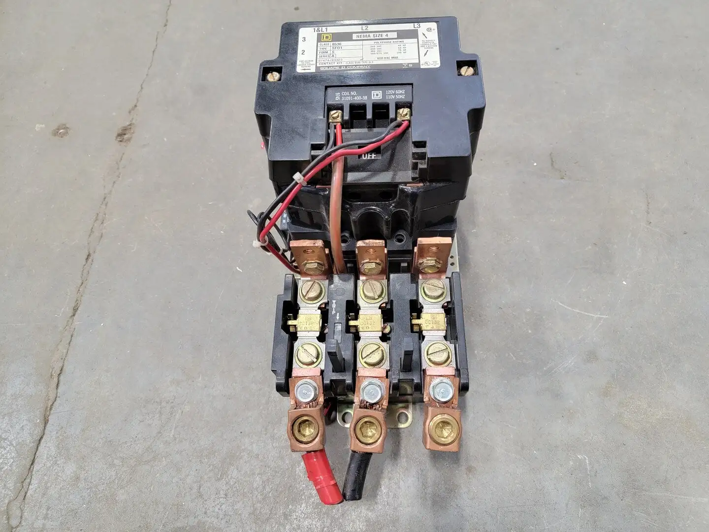 USED SQUARE D 8536SFO1V02S