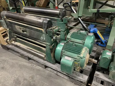MISC. SPARE PARTS REMOVED FROM TIMESAVERS 337-4, 37", 4-HEAD WIDE-BELT SANDER