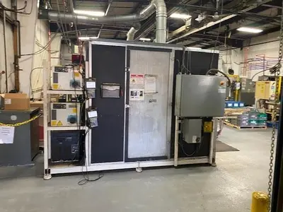 FANUC WELD CELLS (2) AVAILABLE
FANUC WELD CELLS
(2) AVAILABLE
*PLEASE CALL FOR FURTHER SPECIFICATIONS