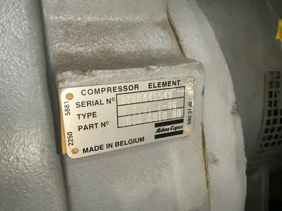 Used ATLAS COPCO GA55 Rotary Screw & Sliding Vane Air Compressors Ohio US | HGR 24 #1568452
