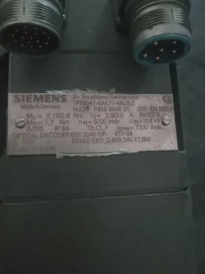 USED SIEMENS 1FT6041-4AK71-4ALC-Z