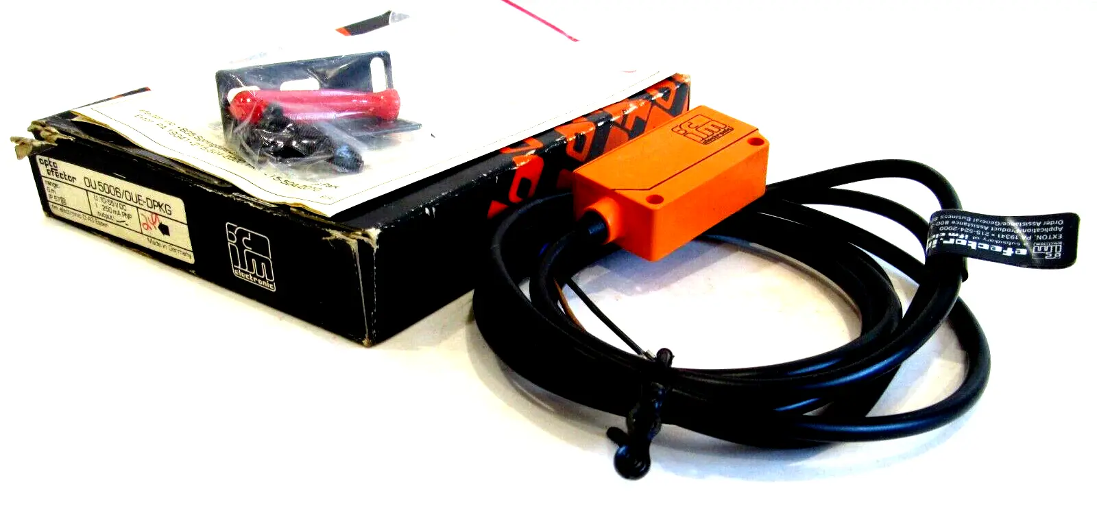 NEW IFM EFECTOR OU5006/OUE-DPKG PHOTOELECTRIC SENSOR OU5006OUEDPKG
