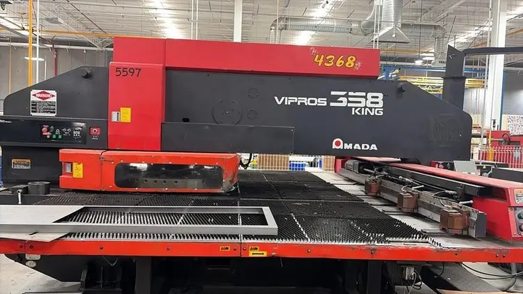 Used AMADA VIPROS 358 KING Turret Punches MX | MANUFACTURING SOLUTIONS #1547908