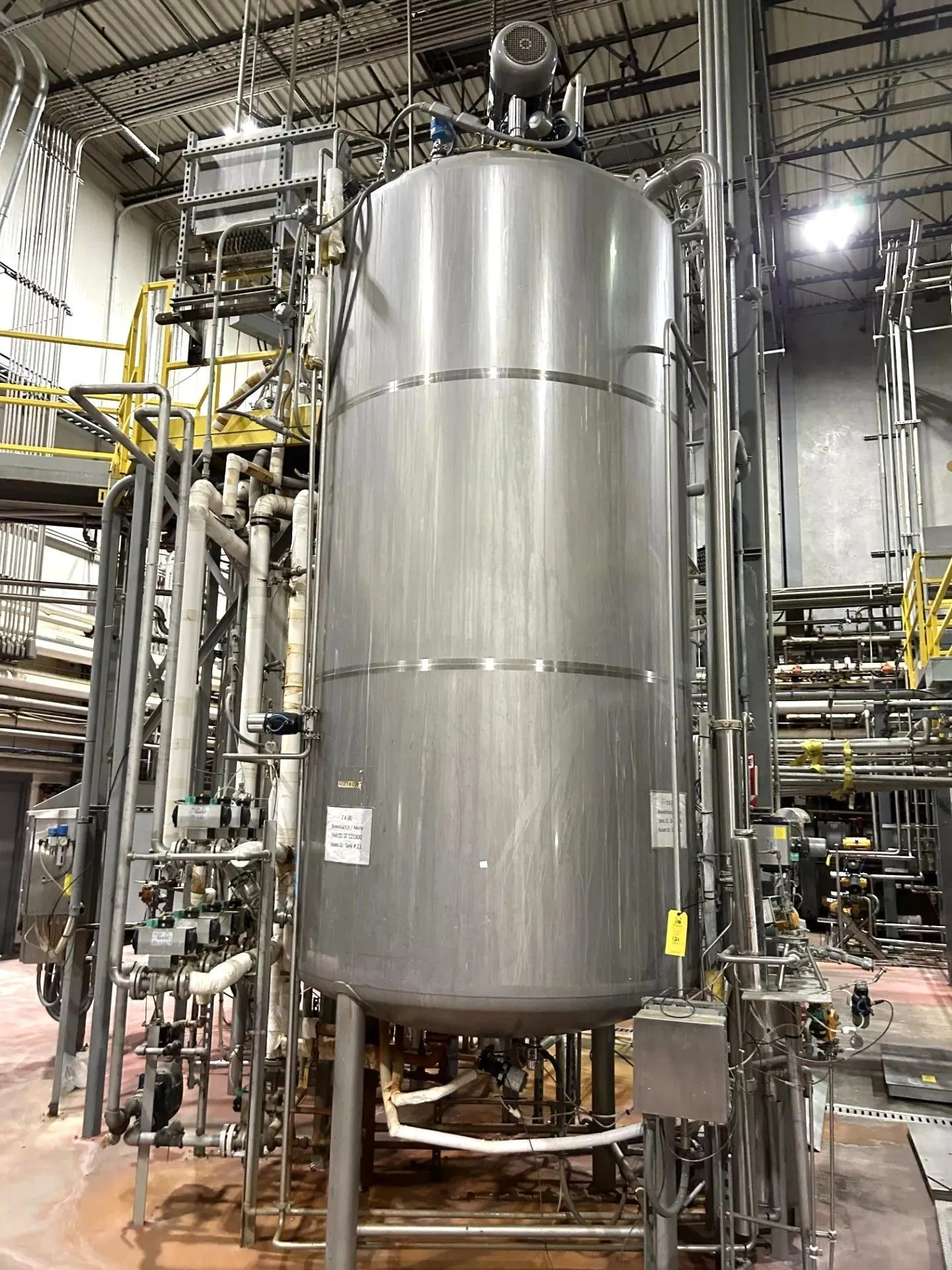 USED DCI, INC. 2000 Gallon Sanitary Reactor Processor