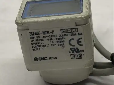 Used SMC ZSE80F-N02L-P Pressure Switches Michigan US | Maverick Industrial Sales #1481547
