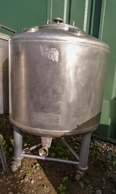 320L S/S Mobile Pressure Vessel 20 Psi