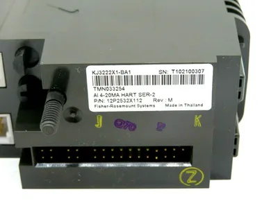 NEW EMERSON DELTA KJ3222X1-BA1 INPUT MODULE 8 POINT KJ3222X1BA1