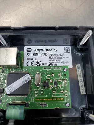 Allen-Bradley 22-HIM-C2S Ser C PowerFlex Panel Mount LCD HIM. 1-E8