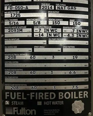 USED 2014 FULTON FB-050-A