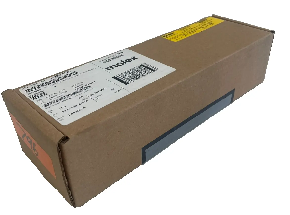 NEW MOLEX WOODHEAD TCDEC-8B4B-DYU-G8 SAFETY MODULE 11320955128 TCDEC8B4BDYUG8
