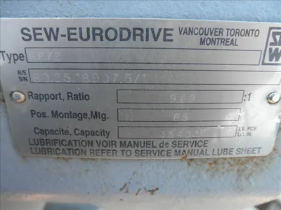 USED EURODRIVE R103.72