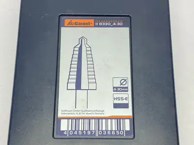 Used GARANT HSS-E STEPPED DRILL SET ⌀ DC: 4-30MM HSS/Cobalt Drills Michigan US | Maverick Industrial Sales #1122688