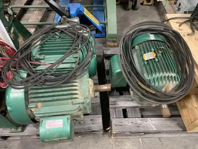 MISC. SPARE PARTS REMOVED FROM TIMESAVERS 337-4, 37", 4-HEAD WIDE-BELT SANDER