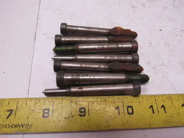 Dayton VJX37-2023 .199 Round Hole Press Fit Die Punch Tooling Lot Of 7