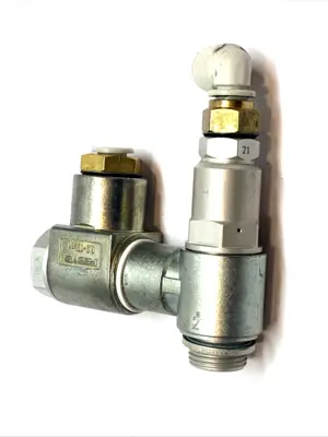 USED FESTO ONE WAY FLOW CONTROL VALVE 4MM 6MM PUSH-IN .3-10BAR 575444