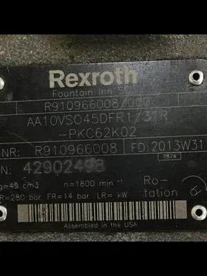 USED REXROTH AA10VSO45DFR131R