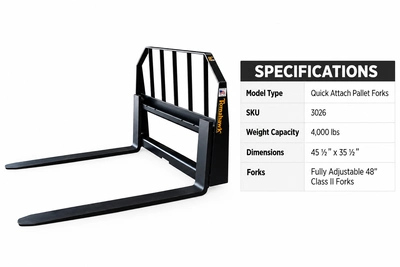 Used _UNKNOWN_ _UNKNOWN_ Pallet Forks Michigan US | Miedema Asset Management Group #1577406