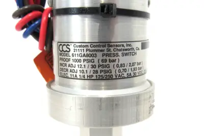 NEW CUSTOM CONTROL SENSORS 611GA8003