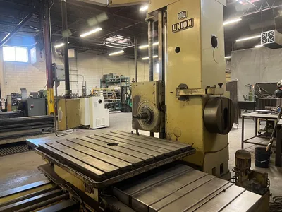 1987 UNION BFT 90/3-1 Horizontal Table Type Boring Mills | Olympia Technical Services (3)