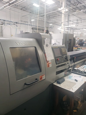 2010 HANWHA XD20H Swiss Type Automatic Screw Machines | Silverlight CNC, Inc (1)