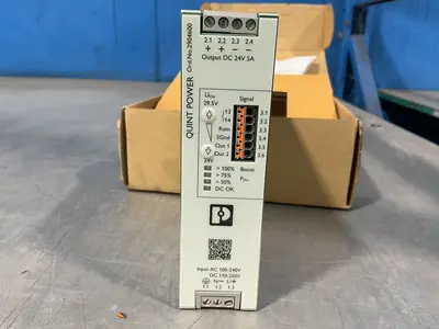 Used 2021 PHOENIX CONTACT QUINT4PS/1AC/24DC/5 DIN Rail Power Supplies Ohio US | HGR 24 #1549593