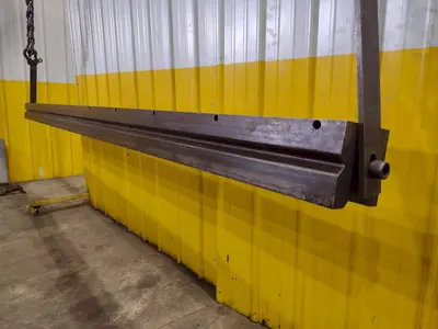 121" x 5.25" x 5.25" 4 WAY FEMALE BOTTOM PRESS BRAKE DIE WITH DIE HOLDER: YOBRO #24999