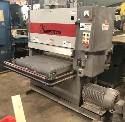 TIMESAVERS 137-1HD60, 37" SINGLE-HEAD WIDE-BELT SANDER