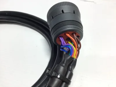 Unbranded 9 Pin Deutsch Type Male and Female Round Y-Cable