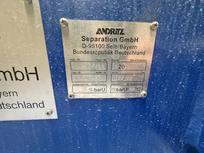 USED 2012 ANDRITZ SE 1000 MRO