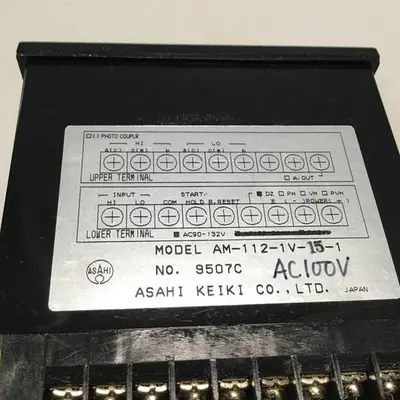 USED ASAHI KEIKI CO AM-112-1V-15-1