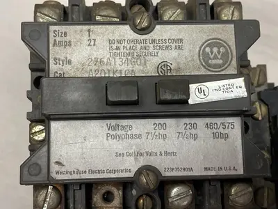 Used WESTINGHOUSE 276A134G01 Starters | Surplus Asset Holdings #1205154