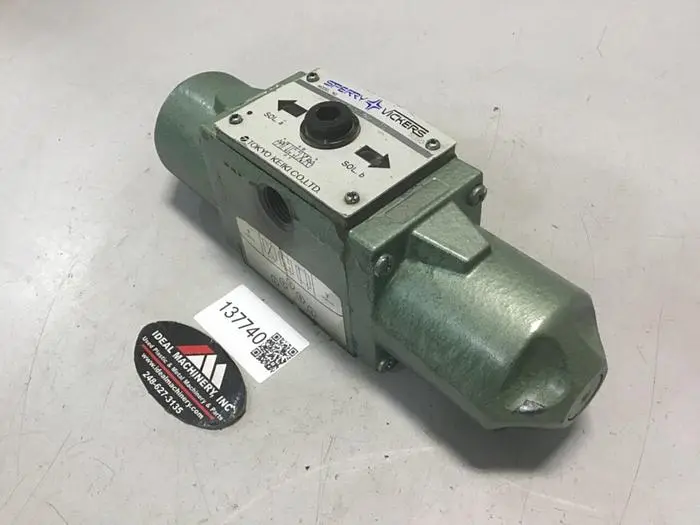 Used VICKERS DG4S52CMW2H10 Valves/Fittings Michigan US | Ideal Machinery #583551