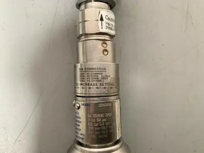 USED UNITED ELECTRIC SERIES 12 12SHDN3B 316L PRESSURE SWITCH 3-50 PSI