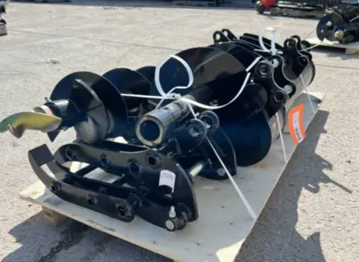 Quantity of 8 Excavator Attachments