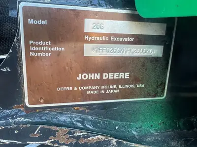 Used 2015 DEERE 26G Crawler Excavators - Mini California US | Lillo Machinery #1542371