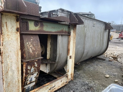 5000L S/S J H Day U Trough Mixer