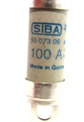LOT OF 3 NEW SIBA 50 073 06 FUSES 100A 5007306
