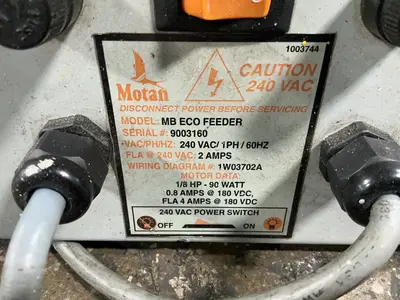 Used MOTAN MB ECO FEEDER Hopper Blending Feeding Equipment Ohio US | HGR 24 #1518980