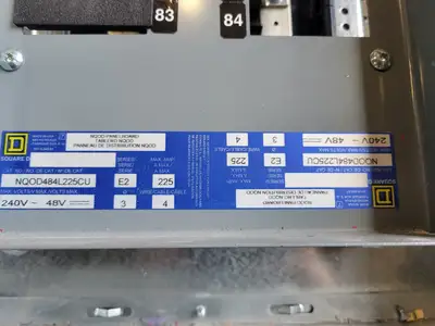 USED SQUARE D NQOD484L225CU