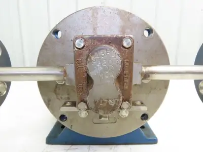 Liquiflo 33FL1 Magnetic Drive Gear Pump 1.45gpm 1/2" Flanged 5:1 Reducer 56C