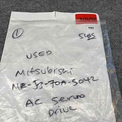 Used MITSUBISHI MR-J3-70A Misc Industrial Equipment California US | Davliegogo LLC #1729444