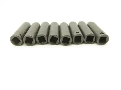 Proto 7006M 3/8" Drive 6MM 6 Point Impact Socket Deep 2-3/4"L  Metric Lot of 8