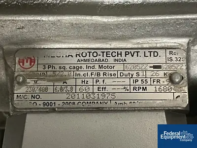 USED Elizabeth-HATA Parle-Elizabeth EP 200 R&D Tablet Press, 10 Station