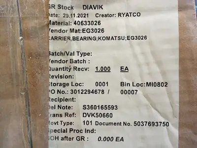 NEW KOMATSU EG3026