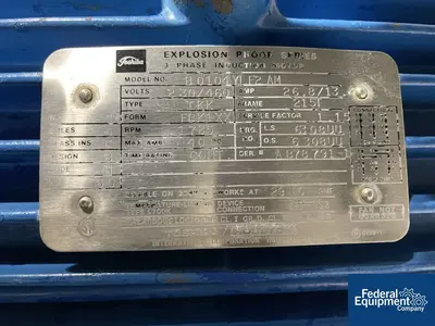 USED Fluid Air Fluid Air Hammer Mill, Model 007, S/S, 10 HP