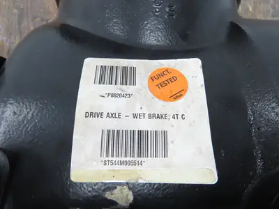 Hyster E80XN Forklift Front Dual Wheel Drive Axle Assembly 8-Lug Off E80XN