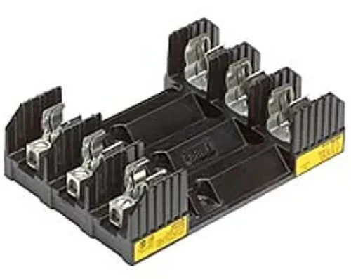 Buss Cooper R60100-3CR Fuse Block, R Fuse UL Class, 100A R60 600V, 3 Pole [New]