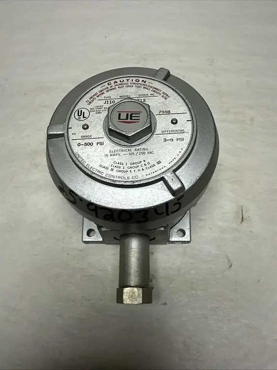 New | in-Stock UNITED ELECTRIC CONTROLS J110 376 Miscellaneous Equipment (Electrical & Power) | Surplus Asset Holdings #1202489